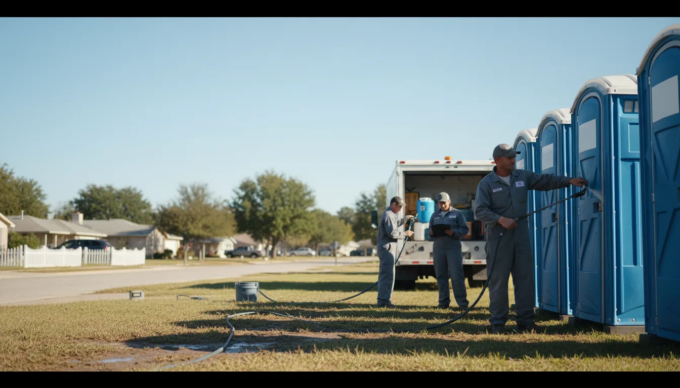 Long-Term Portable Toilet Rental in Edgewood, IA near me